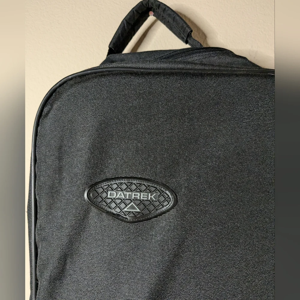 Datrek Golf Club Travel Case Carry Soft Rolling Flight Bag Black
